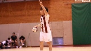 ミス響き、流れつかめず　筑波大に惜敗