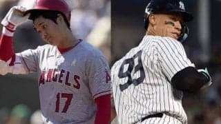 15戦8発の怪物ジャッジをMVPに!? 米メディアが大谷翔平との一騎打ちを大胆宣言「形勢が変わる気配がある」