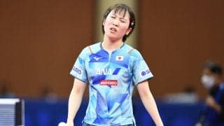 平野美宇 東京五輪2冠の陳夢から1ゲーム奪うも敗れる 日本2敗で後がなくなる【卓球 アジア選手権 団体】