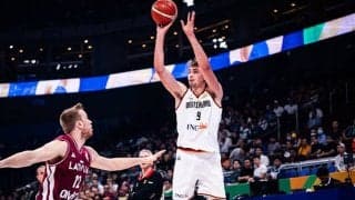 ドイツがリードチェンジ15回の大接戦を制してアメリカ戦へ…初出場のラトビアは4強進出ならず