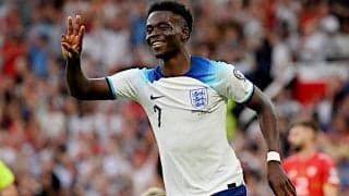 ブカヨ・サカが2年連続でイングランド男子年間最優秀選手賞を受賞！