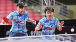 【卓球 アジア選手権】平野美宇・張本美和ペアが圧巻3－0勝利　“はりひな”は中国勢の前に準々決勝で散る