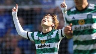 「リピートしたくなる」古橋亨梧の強烈ボレー弾は“音”まで美しい？マルチアングルのゴール映像にファン注目「CDで出すべき」「ネットを揺らす音まで美しい」