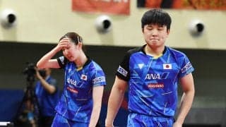 世界卓球銀メダルペア 張本智和・早田ひなが中国ペアに敗戦。ベスト8に終わる【卓球 アジア選手権】