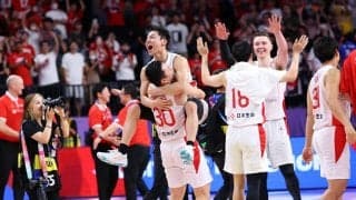 バスケW杯日本代表にソフトバンクが支援金1億円「日本全国に勇気と感動を与えてくれました」