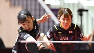 平野美宇・張本美和 香港ペアに勝って8強進出！次戦は中国ペアと激突【卓球 アジア選手権】