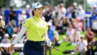【女子ゴルフ】小祝さくらが9アンダー単独首位に浮上、1打差に西郷真央、3打差に稲見萌寧ら3人　日本女子プロゴルフ選手権2日目