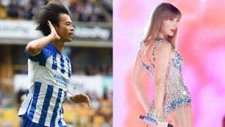 三笘薫にもテイラー・スウィフトの影響が？ 衝撃与えた今季初ゴール、「カオルは大ファン」の事実判明で5億人超えるファンが月間最優秀ゴール投票に動くか