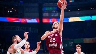 バスケW杯で快進撃のラトビアが5位フィニッシュ…長距離砲大当たりでリトアニアに大勝