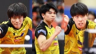 田中佑汰が男子シングルス唯一の8強進出！篠塚・戸上は敗れる（アジア選手権／男子4回戦 結果まとめ）