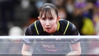早田ひな 9度目の挑戦も世界女王に敗北。メダルに届かず【卓球 アジア選手権】