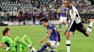 選手採点&寸評：日本代表 4-1 ドイツ代表【国際親善試合】