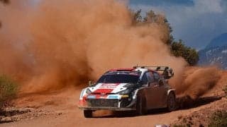 WRCアクロポリス：トヨタ勢はロバンペラが首位に浮上、エバンスも3番手に