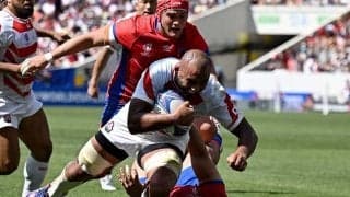 チリを圧倒する快勝発進も、英メディアは日本代表の“課題”を指摘「どう判断するかは難しい」【ラグビーW杯】