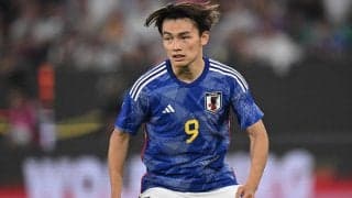 ドイツ戦で1ゴールの上田綺世が負傷により日本代表から離脱「手応えを感じていただけに悔しい」