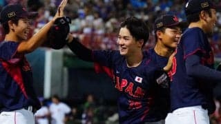 【侍U-18代表】「この夏優勝しかしてない男」107年ぶりV→初の世界一　照れ笑顔の丸田「金メダル似合う」