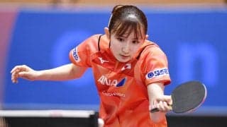 早田ひな ベスト8でメダル獲得ならず「収穫はあった。さらに精度を上げていく」【卓球 アジア選手権】