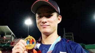 侍U-18丸田「世界一と日本一を獲れたの僕しかいない」　V会見で感慨「本当に幸せ者」