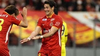 名古屋、酒井宣福が再負傷…右足関節脱臼骨折と診断