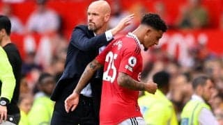 直接会談もサンチョとテン・ハグ監督の溝は埋まらず…1月に売却、今夏はレンタル先を探す可能性