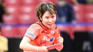 平野美宇 中国選手たちとの戦いで得たもの「自信を持って自分の卓球ができるように」【卓球 アジア選手権】
