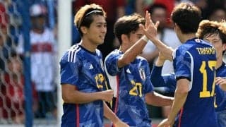 「いつも狙っている」2ゴールの活躍で勝利に貢献した中村敬斗、目に見える結果でポジションを争う「代表で生き残っていけるように」