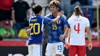 「逆足だったけど…」左足の鮮烈ミドルで代表初ゴールの伊藤敦樹、代表定着へ「この試合をしっかり成長に繋げたい」