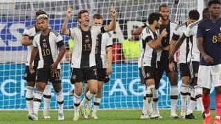 フリック解任で暫定体制ドイツがフランス撃破！　ミュラー＆サネ弾で6戦ぶり白星【国際親善試合】