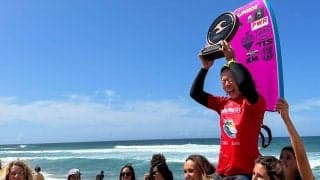 プロボディボーダー大原沙莉がSintra Proで優勝。2度目となるワールドチャンピオンに！