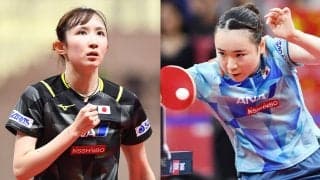 早田ひな6位、伊藤美誠7位 1つずつ順位を上げる＜卓球・女子 最新世界ランク＞