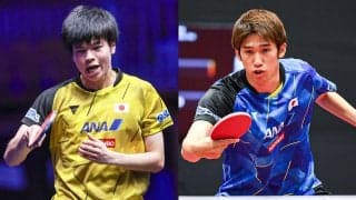 中国TOP3撃破の田中佑汰 自己最高60位！吉村真晴もトップ100返り咲き＜卓球・男子 最新世界ランク＞