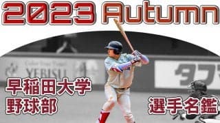【リニューアル】2023年度秋　野球部選手名鑑