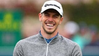 「緊張した」ベイルがゴルフ世界ランク2位の名手とラウンド！友人とのサッカーで靭帯断裂したこともあるトッププロからもお墨付き「いいショットだ」