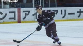 付かず離れずの展開が続く　最後粘れずに敗戦／法大戦