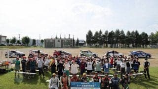 ラリー北海道が地元小学校で特別教室を実施、ラリーを通して交流