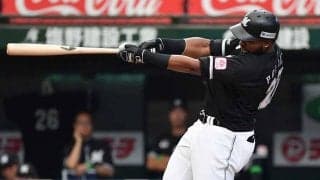 ロッテ・ポランコ、リーグ単独トップ24号2ラン　平良から一閃…弾丸ライナーで突き刺す