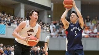 河村勇輝と井上宗一郎が激突、バスケW杯のガード陣も出場…Bリーグ16日のプレシーズンゲーム結果一覧