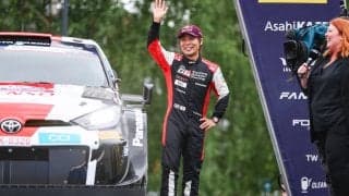 ロバンペラ参戦のフォーミュラドリフトジャパン岡山で勝田貴元がデモラン