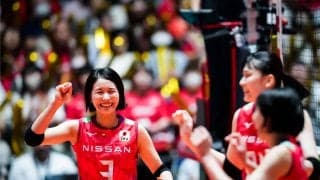 初戦快勝に古賀キャプテン「会場にも慣れてきた」 17日のアルゼンチン戦へ眞鍋監督「全力投球します」【FIVBパリ五輪予選/ワールドカップバレー2023女子大会コメント】