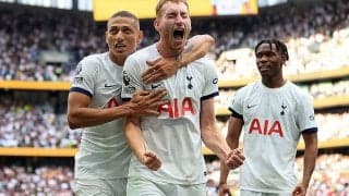 スパーズが後半ATの2ゴールで劇的逆転勝利！　悩めるリシャルリソンが1G1Aの大仕事で4連勝に導く【プレミアリーグ】