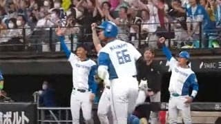 打った瞬間“確信”の特大弾は「エスコン史上1番」　一瞬で2階席に…「どこまで飛ばす」