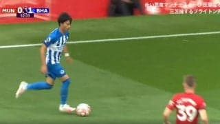 「ミトマジック！」三笘薫、DF4人を出し抜く超絶スルーパスで絶好機を演出　相手守備陣全員が出遅れた決定的瞬間「そのアイデアはえぐい」