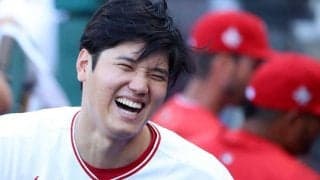 【MLB】満面の笑みに「涙でそう」　大谷翔平が突如登場…ファンも安堵「元気そうでよかった」