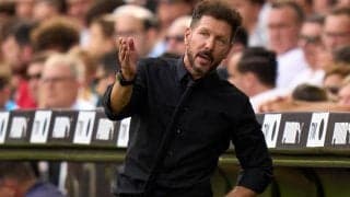 「全く怒っていない」アウェイで3失点惨敗のアトレティコ、シメオネ監督は敗戦を受け入れる「最も弱い試合を見せた」