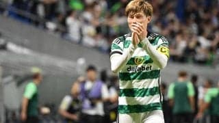 代表帰りの古橋亨梧が絶妙なラインブレイクで1G1A！活躍に指揮官もご満悦「ゴール前では一発必中」