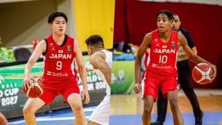 U16アジア選手権の注目選手をFIBAがピックアップ…日本からは新郷礼音、若野瑛太が選出