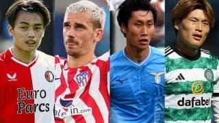 【CLグループE展望】本命はアトレティコ、日本人所属3クラブが残り1枠巡る三つ巴の争い