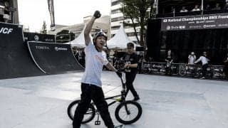 中村輪夢が前人未踏の大会5連覇、内藤寧々は2度目のタイトルを獲得「第7回全日本BMXフリースタイル選手権」フリースタイル・パーク種目