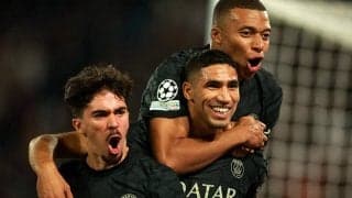 PSGがムバッペのPK弾とハキミの恩返し弾で低調ドルトムントに快勝、死のグループを白星スタート【CL】