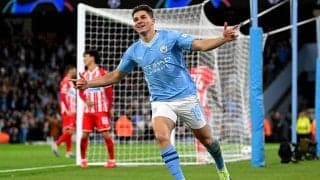 アルバレスの2発などでシティが逆転勝利、連覇へ白星スタート【CL】